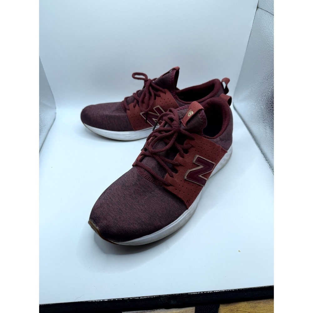 New Balance Fresh Foam Sport WSPTCT1 Womens 10 Sneaker Deep Wine Running Shoes